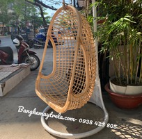 4 Ghế xích đu caro mây tự nhiên