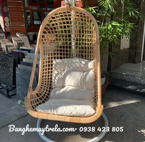 5 Ghế xích đu caro mây tự nhiên