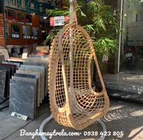 6 Ghế xích đu caro mây tự nhiên