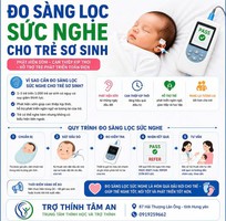Đo sàng lọc sức nghe cho trẻ sơ sinh