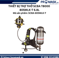 Thiết Bị Trợ Thở SCBA T8000 805MLK-T 6.8L Chính Hãng, Chất Lượng Cao