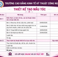 Tuyển sinh khóa học thiết kế tạo mẫu tóc