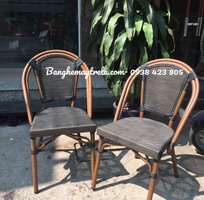 4 Ghế cafe mây nhựa