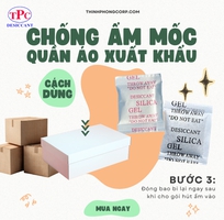 Gói hút ẩm có giúp quần áo không bị ám mùi khi đi container