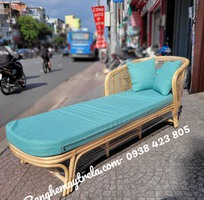 1 Ghế mây nằm thư giãn dáng dài