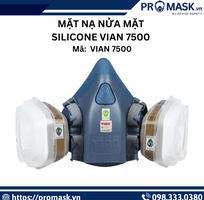 Mặt nạ nửa mặt Silicone VIAN 7500   Bảo vệ hô hấp, an toàn lao động