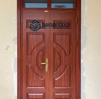 Cửa thép vân gỗ