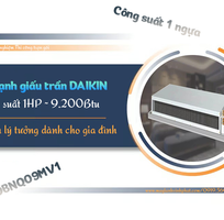 Điều hòa giấu trần DAIKIN công suất 1HP/Lựa chọn lý tưởng dành cho gia đình