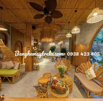 1 Ghế sofa mây cánh hoa