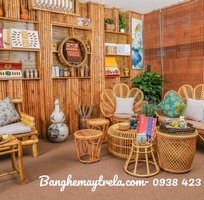 2 Ghế sofa mây cánh hoa