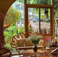 3 Ghế sofa mây cánh hoa