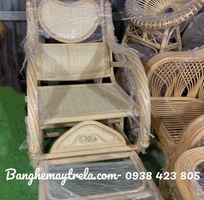 5 Ghế bập bênh mây đan kín ngồi thư giãn