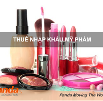 Thuế Nhập Khẩu Mỹ Phẩm
