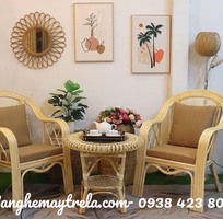 1 Bàn ghế mây tre đan phòng ngủ