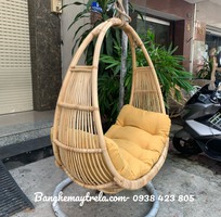 Ghế xích đu treo mây tự nhiên