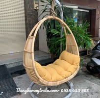 2 Ghế xích đu treo mây tự nhiên