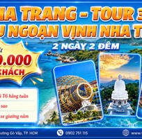 2 Nha Trang   Tour 3 đảo   Du ngoạn Vihj Nha Trang  2N2Đ  SGC