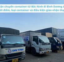 Giá vận chuyển container từ Bắc Ninh đi Bình Dương