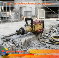 Thủ tục nhập khẩu máy đục bê tông