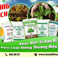 Bao bì đựng đất sạch, phân bón, phân trùn quế