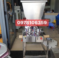 2 Máy chiết rót dịch sệt, máy chiết dịch đặc 2 vòi chiết, máy chiết rót sate tương đặc