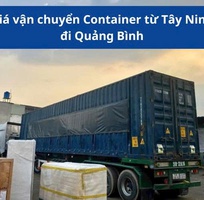 Giá vận chuyển Container từ Tây Ninh đi Quảng Bình