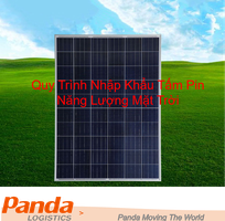 Quy Trình Nhập Khẩu Tấm Pin Năng Lượng Mặt Trời