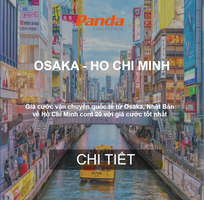 Cước Vận Chuyển Hàng Từ Osaka, Nhật Bản Về Việt Nam