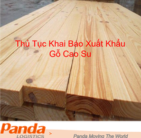 Thủ Tục Khai Báo Xuất Khẩu Gỗ Cao Su