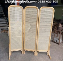 2 Bình phong mây tự nhiên mắt cáo