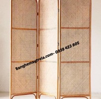 4 Bình phong mây tự nhiên mắt cáo