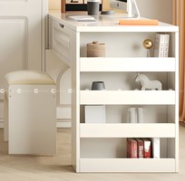 Tủ Quần Áo Gỗ Tự Nhiên Tích Hợp Bàn Hiện Đại - TATN026