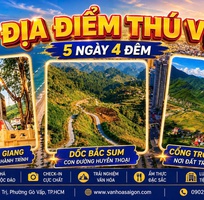 1 Hà Giang - Sapa - Fansipan 5N4Đ SGC
