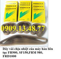 Dây nhiệt của máy ép bao cà phê có in date Frd1000, dây nhiệt máy ép bao liên tục có in date frm980,