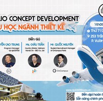 DpiCENTER  Workshop: Portfolio concept development   Du học ngành thiết kế