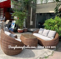 5 Sofa sò mây nhựa