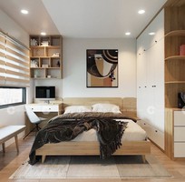 2 Combo Phòng Ngủ Gỗ Công Nghiệp MDF Màu Vàng Vân Gỗ