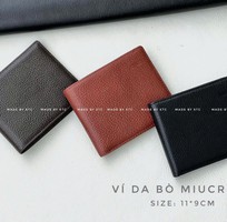 5 Ví, thắt lưng da thật - nguồn sỉ cho shop thời trang, đơn vị xuất khẩu