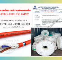 2 Cáp báo cháy chống cháy chống nhiễu 2x1.0 Altek Kabel giá tốt - sẵn hàng Hà Nội, Đà Nẵng, Sài Gòn