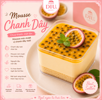 Bánh Mousse   Thanh mát, mềm mịn