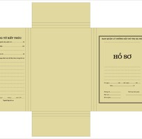 4 Bìa hồ sơ lưu trữ
