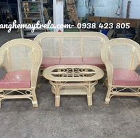 1 Sofa salon mây tự nhiên
