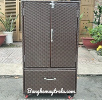 2 Tủ đựng đồ mây nhựa