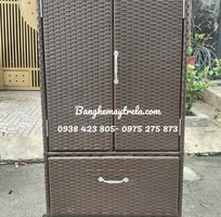 5 Tủ đựng đồ mây nhựa