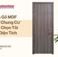 Cửa Gỗ MDF Cho Chung Cư Lựa Chọn Tối Ưu Diện Tích Nhỏ