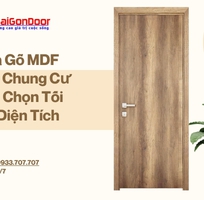 1 Cửa Gỗ MDF Cho Chung Cư Lựa Chọn Tối Ưu Diện Tích Nhỏ