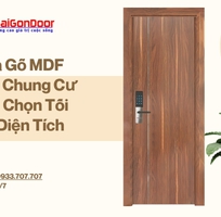 2 Cửa Gỗ MDF Cho Chung Cư Lựa Chọn Tối Ưu Diện Tích Nhỏ