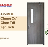 3 Cửa Gỗ MDF Cho Chung Cư Lựa Chọn Tối Ưu Diện Tích Nhỏ