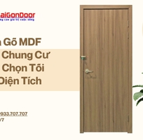 5 Cửa Gỗ MDF Cho Chung Cư Lựa Chọn Tối Ưu Diện Tích Nhỏ