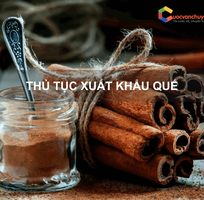 Thủ tục xuất khẩu quế